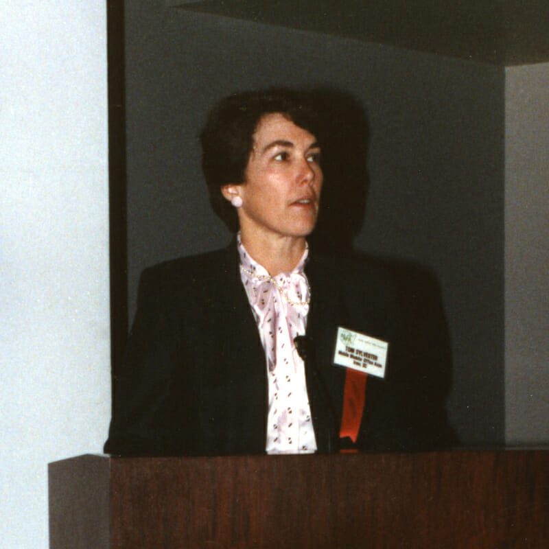 Toni Slyvester, the first executive director of the Mobile Module Office Association