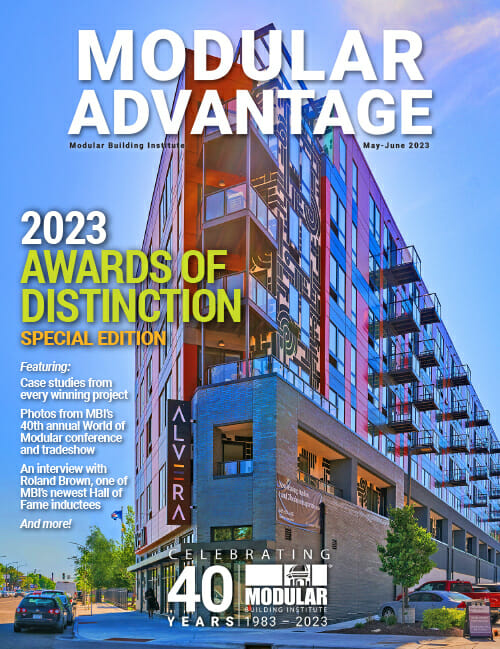May/June 2023 issue of MBI's Modular Advantage magazine