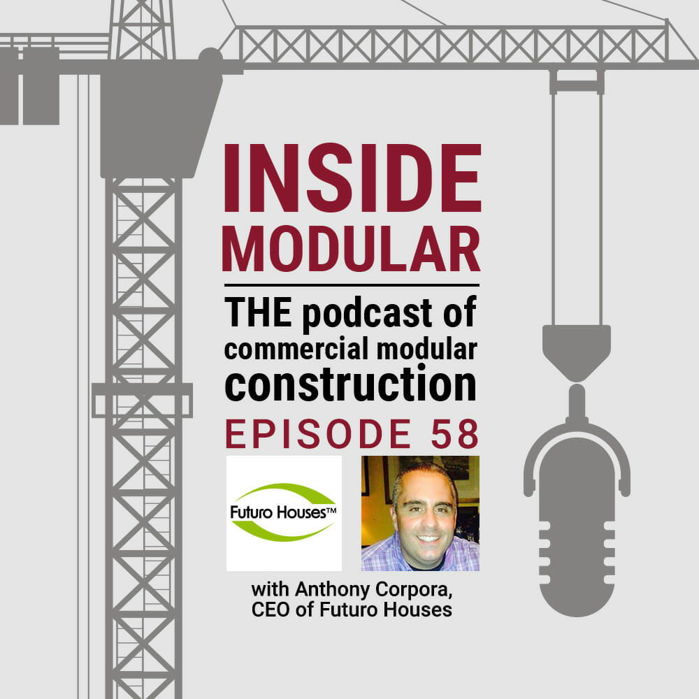 Inside Modular podcast featuring Futuro Houses