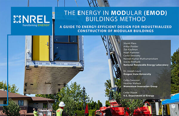 rel report on modular building decarbonization study