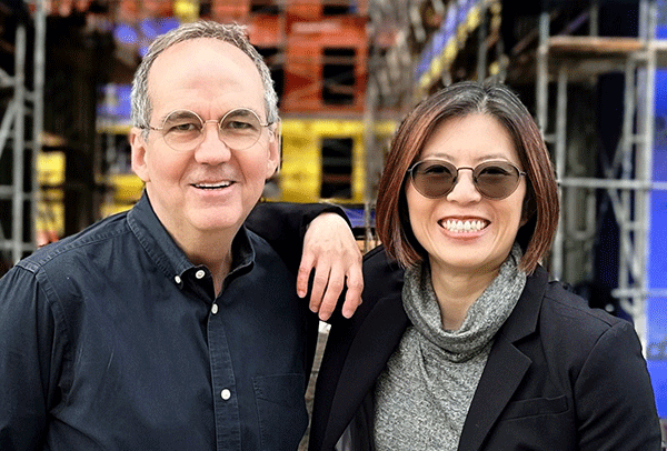 Jim Baldwin e Gladys Wong, cofundadores da Domatic