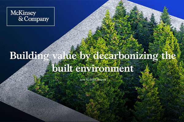 report on modular building for decarbonization by mckinsey