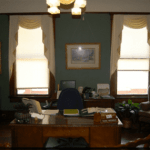 historic chamber photos windows and desk