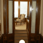 historic chamber photos - hallway and chair
