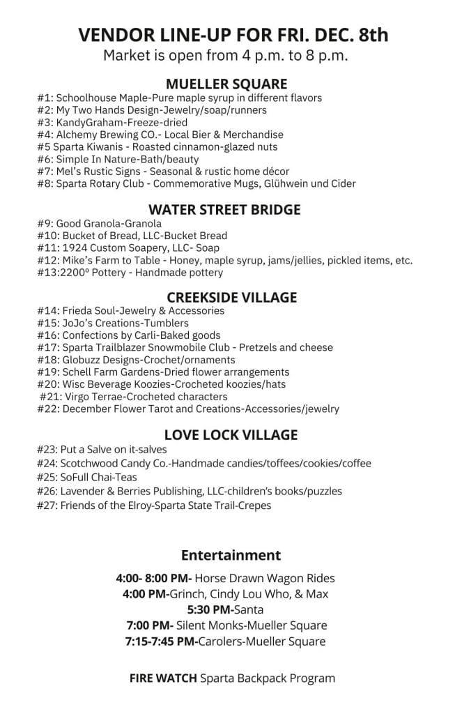 Vendor Line-Up - 11-2425 pdf