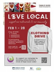 Love Local Clothing Drive Flyer