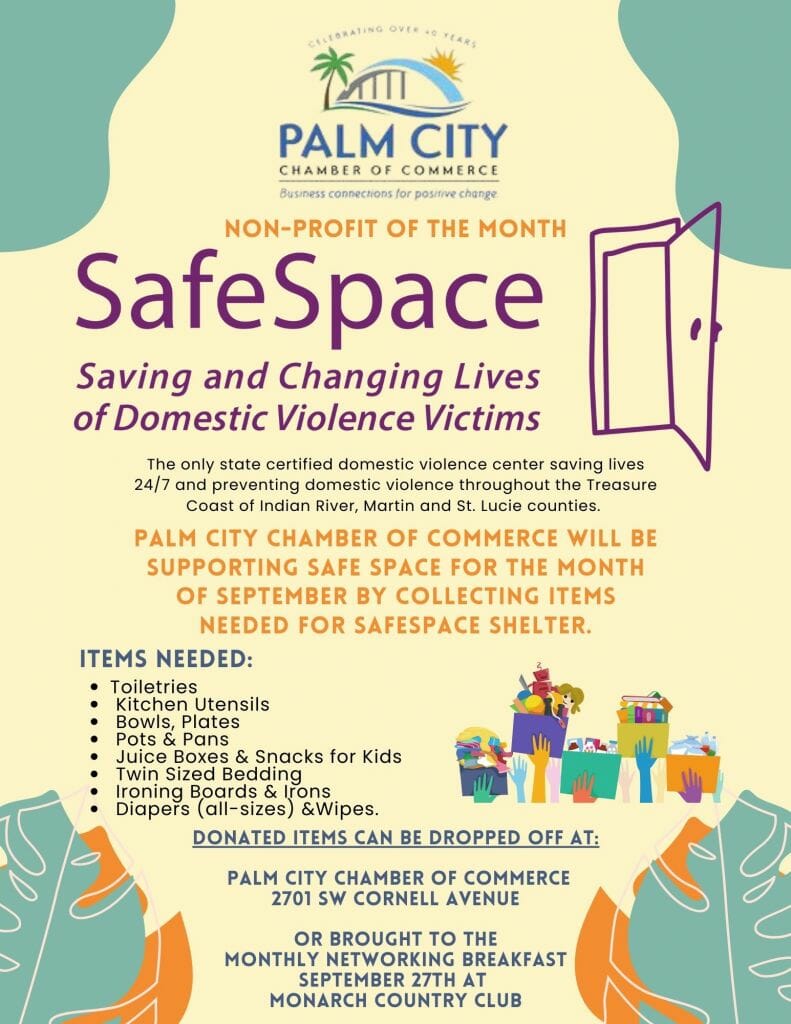 SafeSpace Non Profit of the Month Sept