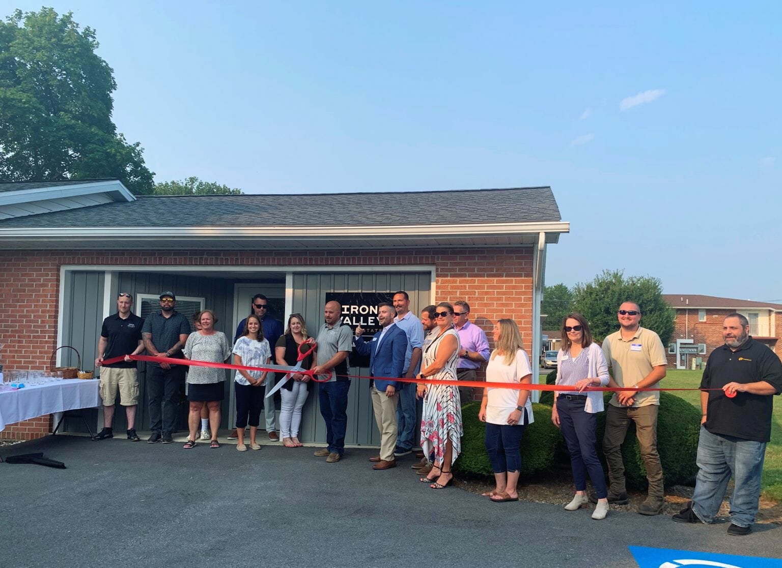 Ribbon Cutting The Carly Patla Team Iron Valley Real Estate