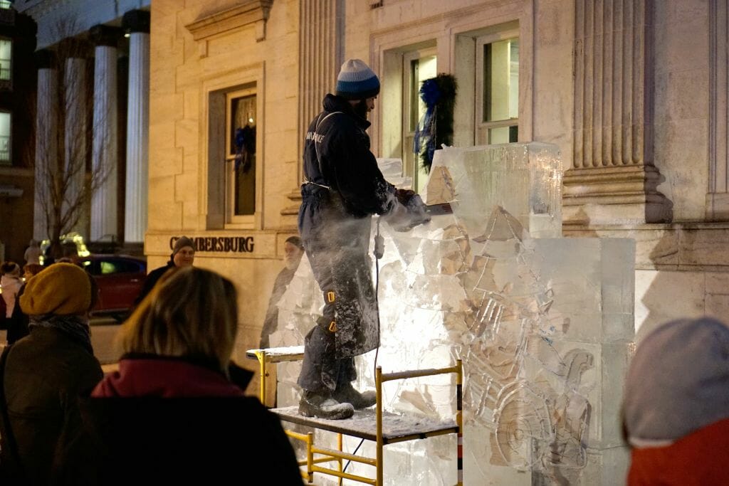 IceFest in Chambersburg, Pa Cumberland Valley Business Alliance