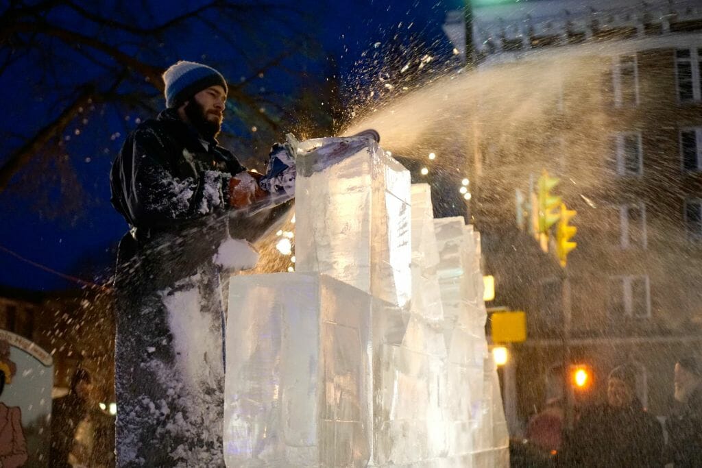 IceFest in Chambersburg, Pa Cumberland Valley Business Alliance