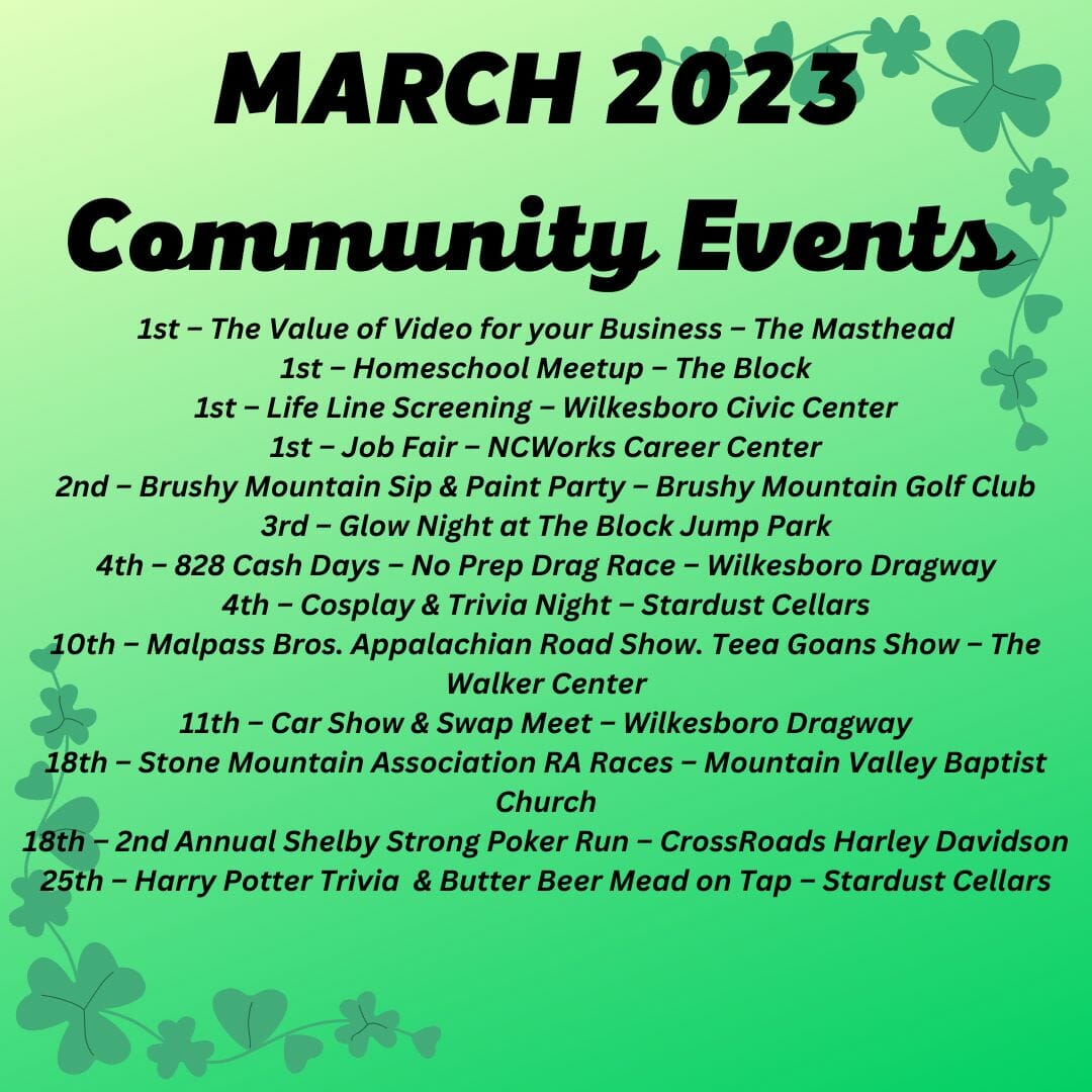 March Community Events (1)
