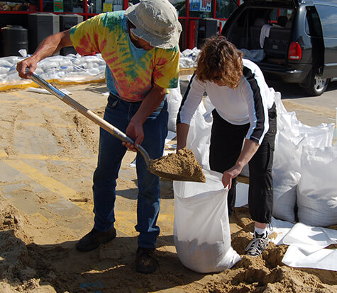 sandbags photo