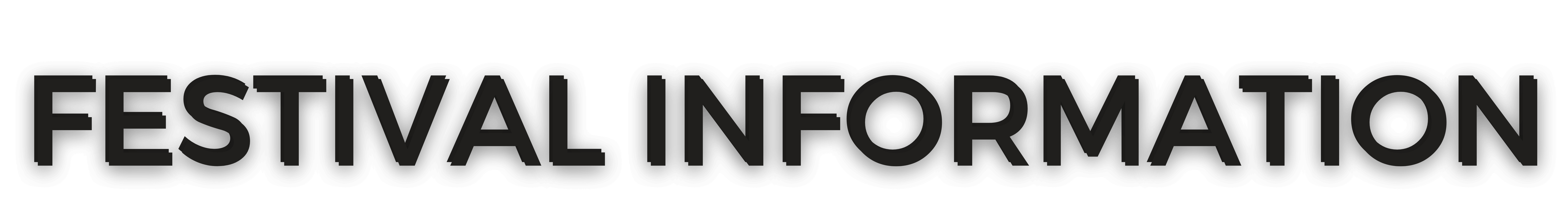 Festival Information