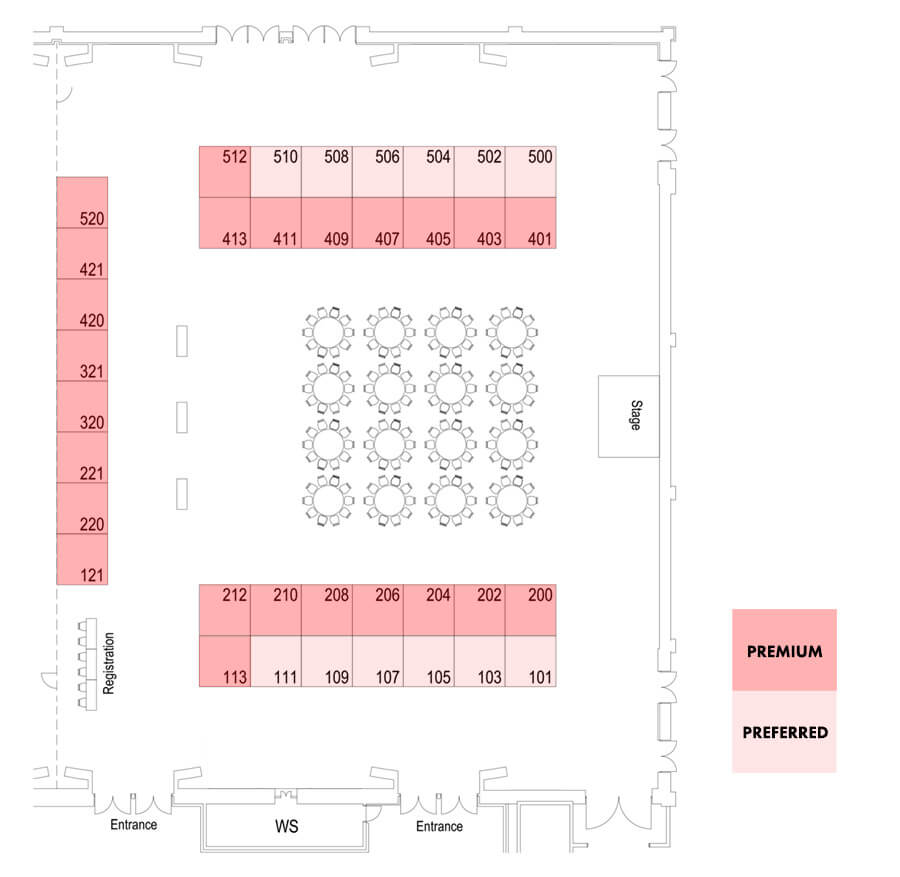 Offsite Construction Expo 2022 Denver floorplan