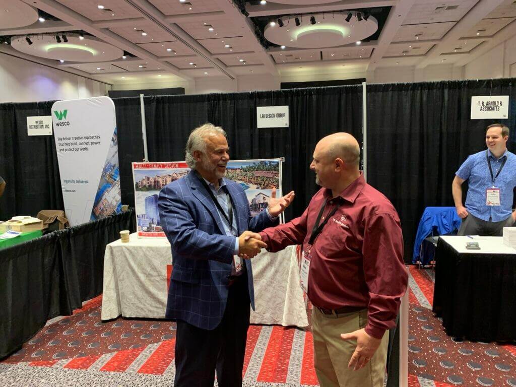 Connections and introductions are a key part of every Offsite Construction Expo