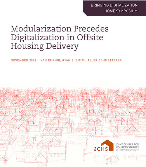 Modularization Precedes Digitalization in Offsite Housing Delivery