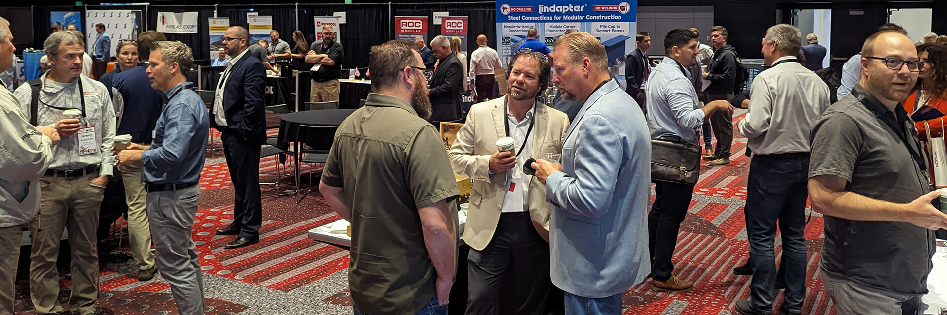 networking at the Offsite Construction Summit