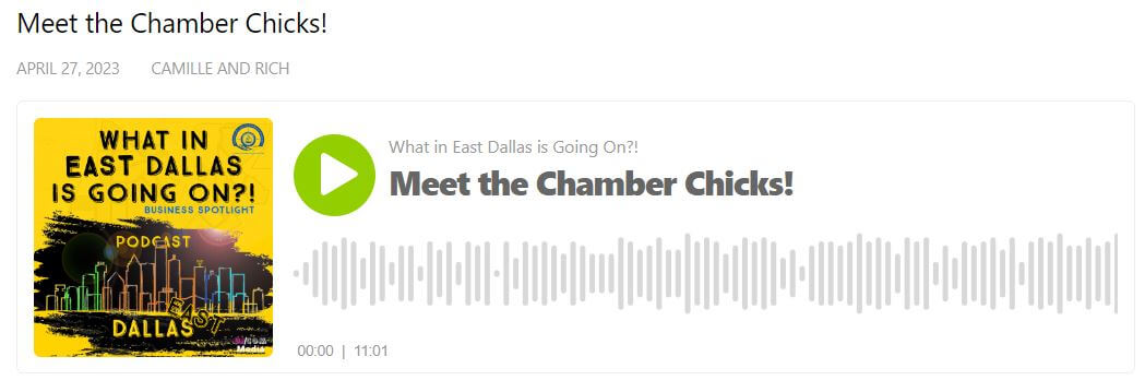 2023 04 27 Podcast-Chamber chicks