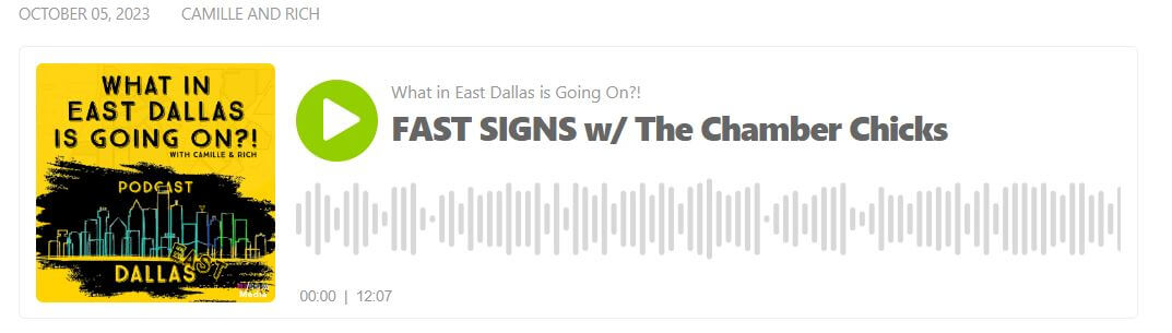 2023 10 05 FastSigns podcast