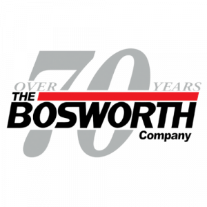 Bosworth Over 70 Years Logo - 2021