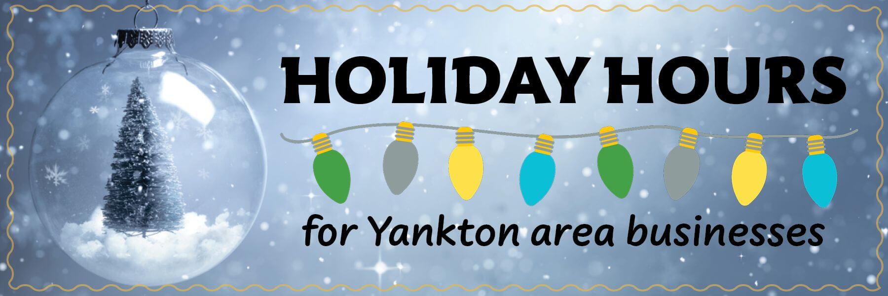 Holiday Hours Banner