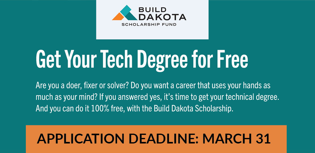 Build Dakota Scholarship Header