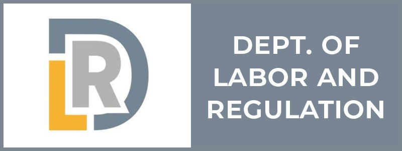 Dept Labor Regulation Button
