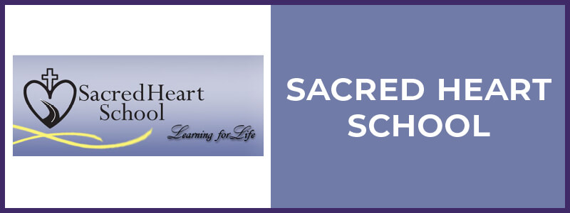 Sacred Heart School button Sacred Heart School button