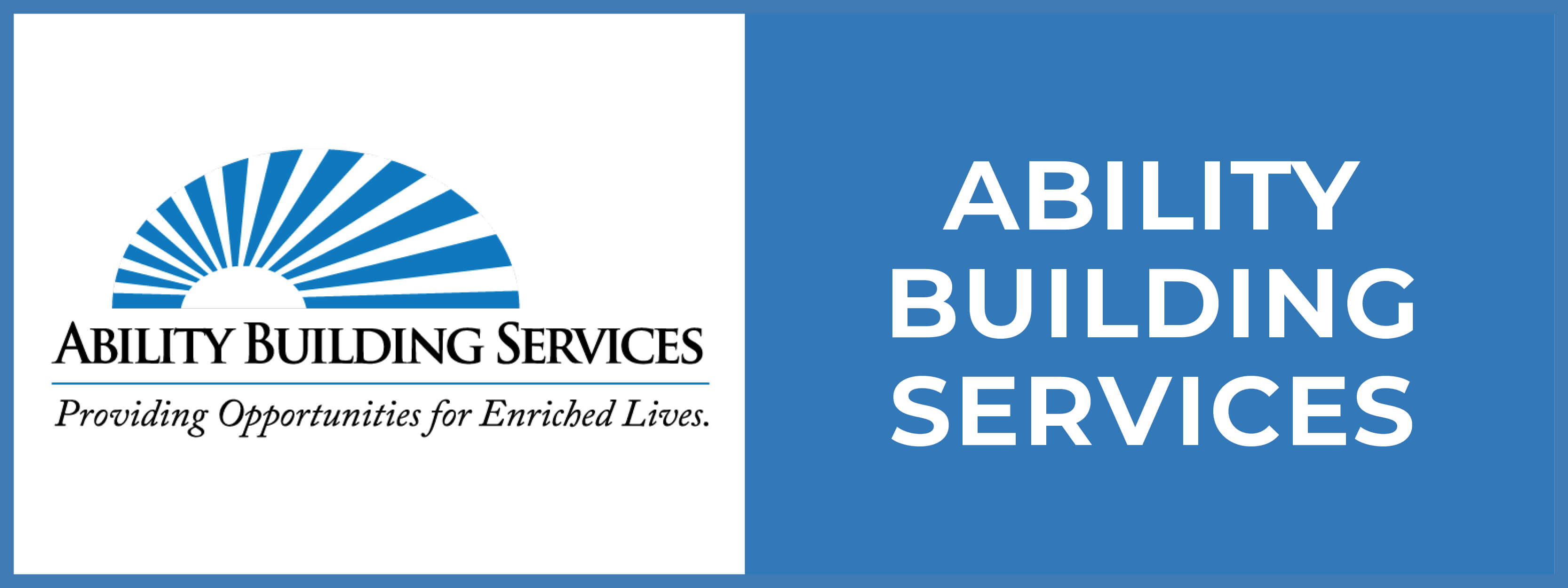 Ability Building Services button