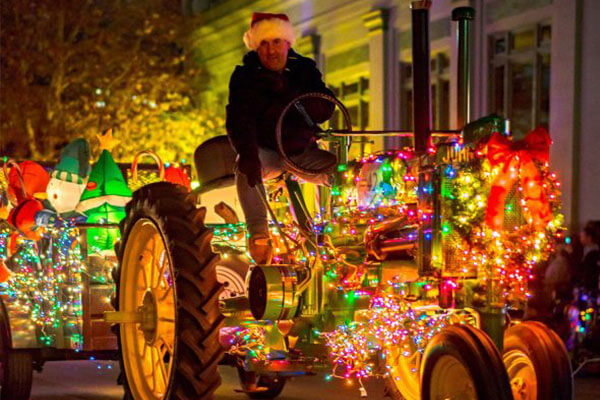 tractor light parade