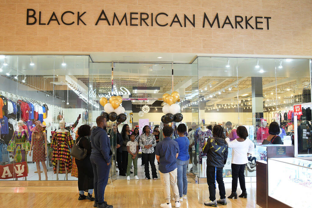 Black American Market Ribbon Cutting Ceremony