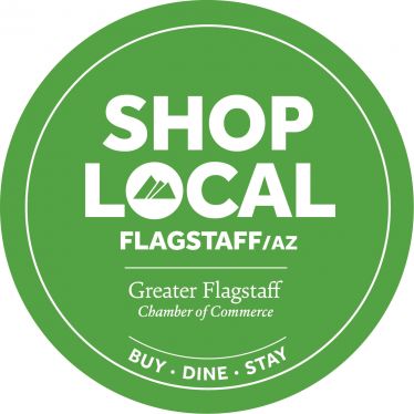 Shop Local Flagstaff circular logo