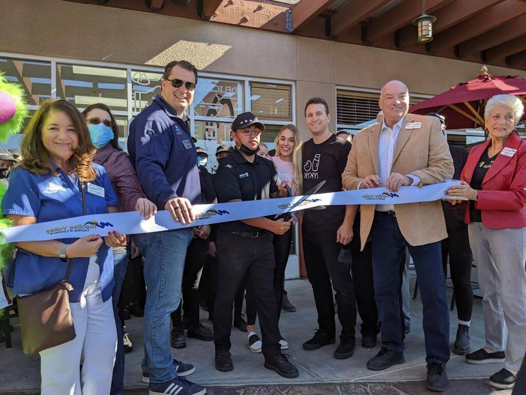 Ribbon-cutting ceremony for  Cookies' grand opening