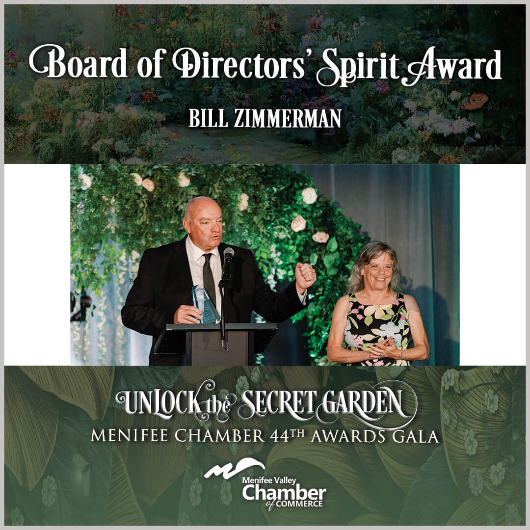 Menifee Chamber Business Awards 2023 - Spirit Award