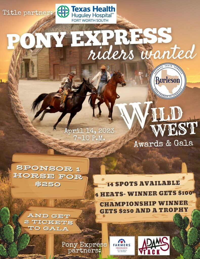 Pony Express Riders Wanted