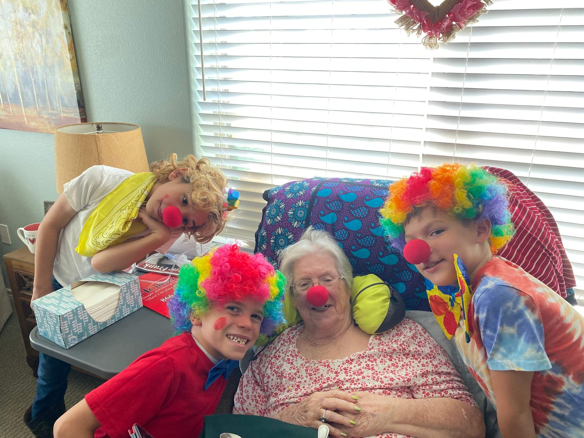 Member News Burleson Seniors Dress Up for Clown Day Burleson Area