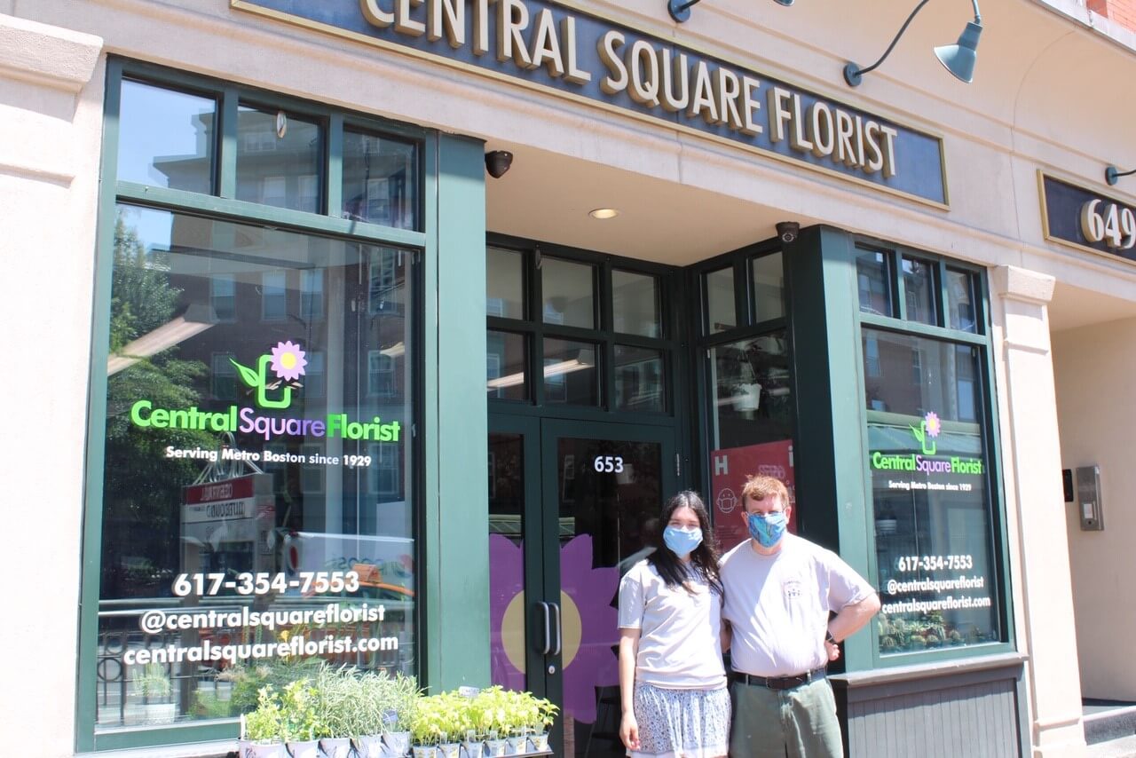 Central Square Florist Store Front