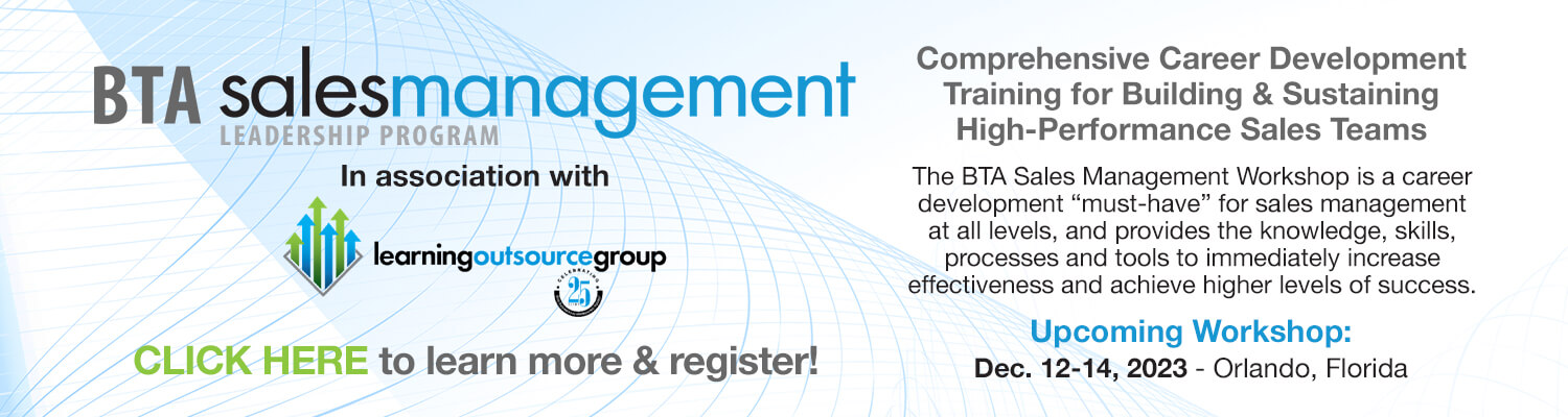 BTA Sales Management Leadership Program Dec 2023