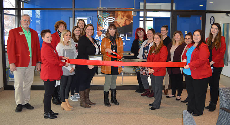 A ribbon cutting was held at Caravel Autism Health on Monday, December 6, 2021 to celebrate their new location in Rothschild.