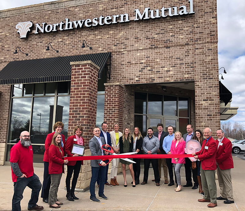  A ribbon cutting was held at the new Northwestern Mutual location in Weston on Tuesday, May 3, 2022.