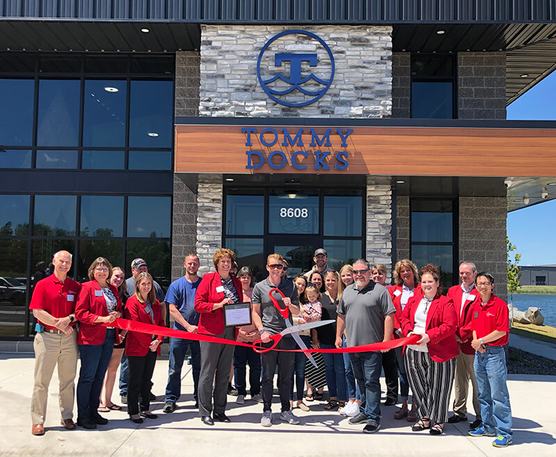 A ribbon cutting ceremony was held at the new Tommy Docks headquarters in Weston on Friday, June 3, 2022.