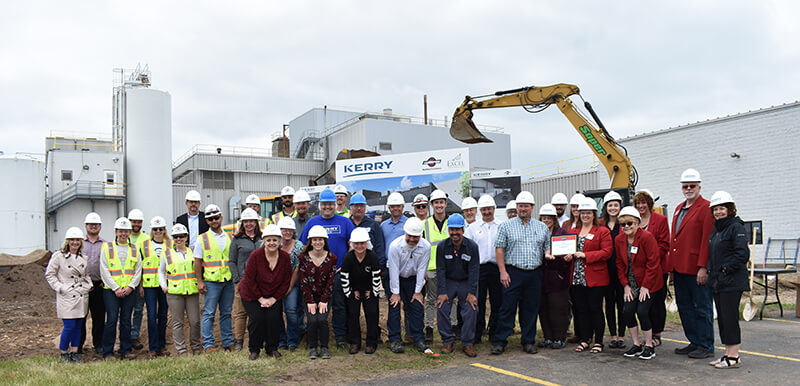 A groundbreaking event was held at Kerry in Rothschild on Thursday, June 15, 2023. The $4.9 million investment will enhance food safety and employee welfare at the facility.