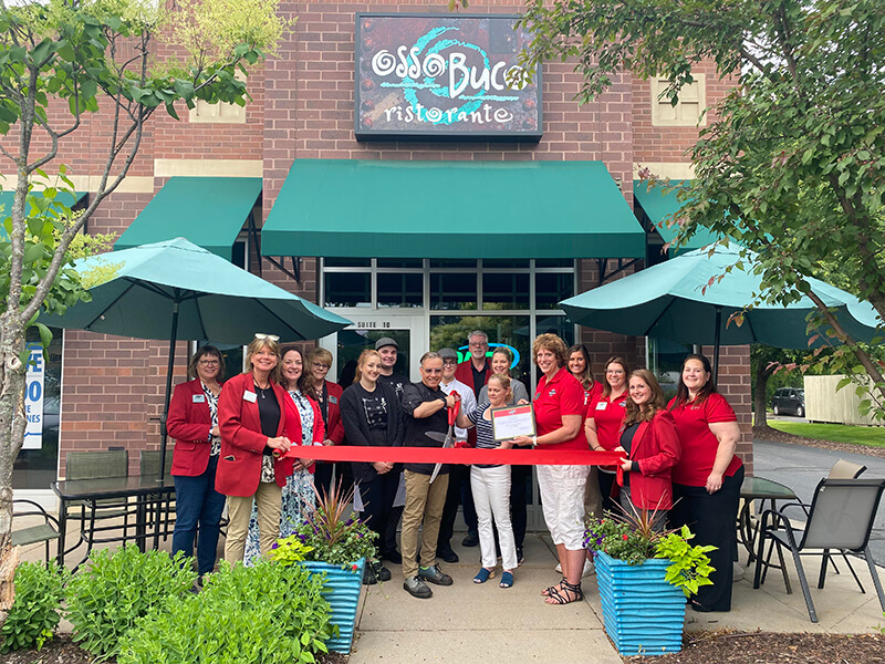 The Greater Wausau Chamber of Commerce hosted a ribbon cutting ceremony at Osso Buco in Weston on Wednesday, June 14, 2023.