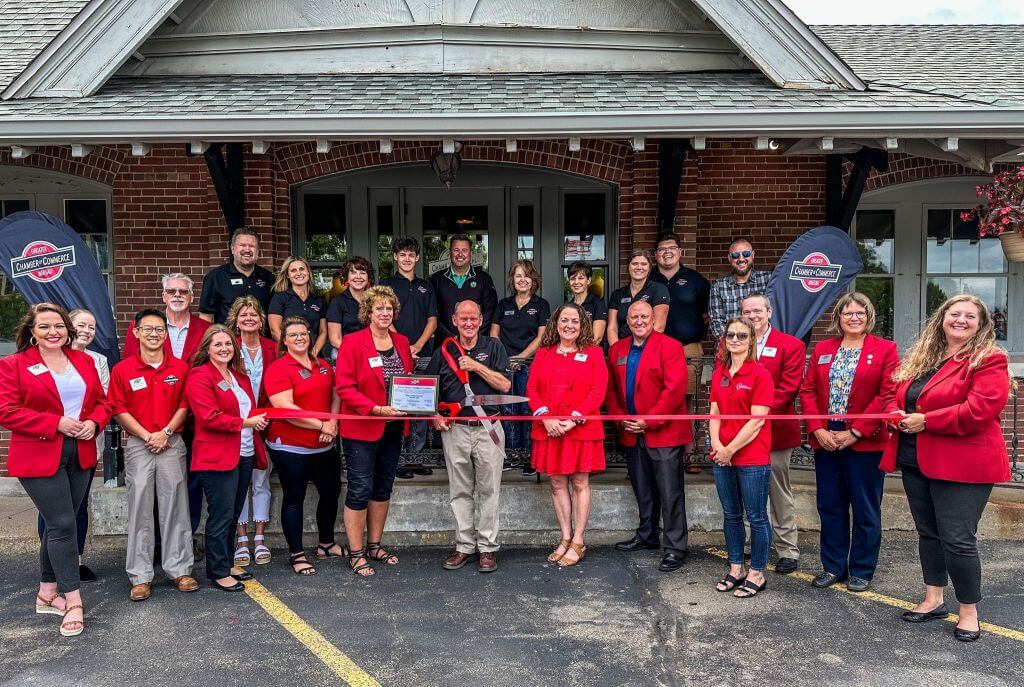 A ribbon cutting ceremony was held at the Greater Wausau Chamber of Commerce's newly renovated train depot headquarters in downtown Wausau on Thursday, July 20, 2023.