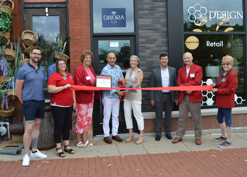 A ribbon cutting ceremony was held at Onora Suites in downtown Wausau on Tuesday, July 18, 2023.