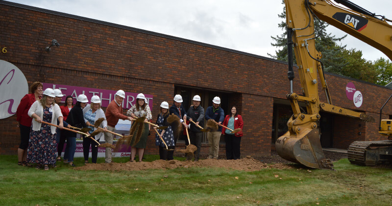 A groundbreaking ceremony was held at Healthfirst Network Inc in Wausau on Tuesday, September 12, 2022.