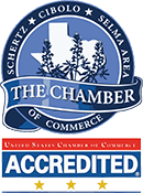 The Chamber Logo with Accreditation