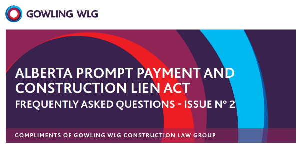GOWLING WLG PROMPT PAYMENT