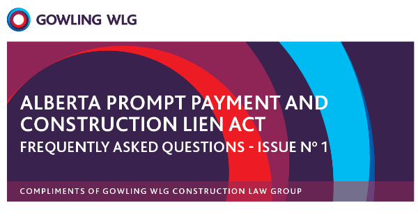 GOWLING WLG PROMPT PAYMENT – No1