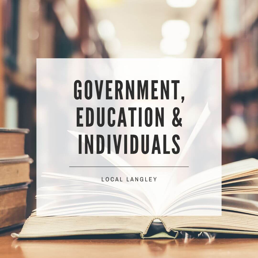 Government, Education &amp; Individuals